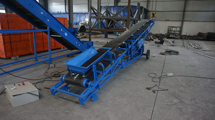升降皮带输送机